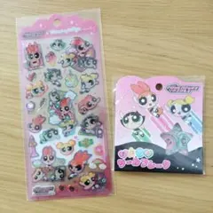 パワーパフガールズ　おはじきシール　ドロップジェリーシール