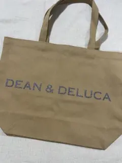 DEAN & DELUCA 2025 チャリティ　トートバッグ　カフェオレ　L