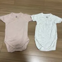6m/67cm プチバトー　ベビー肌着　半袖　ロンパース　ベビー服　まとめ売り