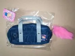 ハローキティ スクールバッグ風マルチポーチ／ペンケース（ギャル３／ハートピンク）