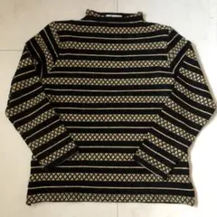 《激安セール》ニットセーター（ブラックとゴールド色、薄手、M〜L）