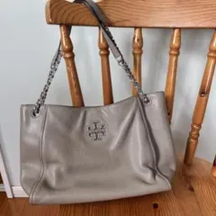Tory Burch グレー ショルダーバッグ