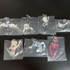 一番くじ　進撃の巨人　それぞれの決意　F賞　アクリルチャーム　7点セット