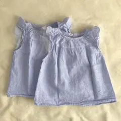双子　夏用トップス95㎝ 2枚セット