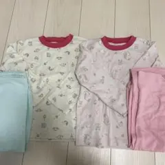 パジャマ ２着セット ユニコーン 110センチ 長袖 キッズ服 女の子服