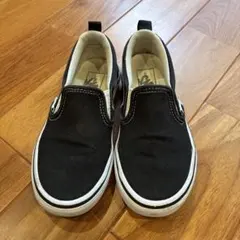 バンズ　 キッズ スリッポン ブラック キャンバス