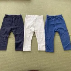 ユニクロ　レギンス　80センチ3点セット