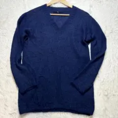 【極美品・現行タグ】45R パール付き　ケーブルニット　アイボリ　M ウール JUNK PRODUCTIONS】マフラー付ニットワッチ | IKG crossing