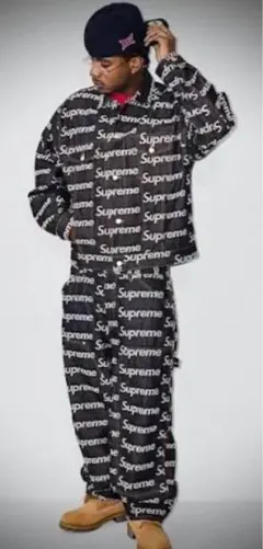 Supreme Jacquard Logos Double Kneeのサムネイル