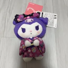 サンリオ Sanrio クロミ ぬいぐるみ マスコット 着物 蝶柄のサムネイル