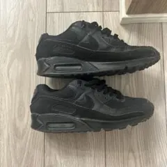 NIKE AIR MAX 90 TRIPLE BLACK 箱付き　26cmのサムネイル