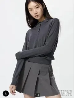 UNIQLO メリノポロセーター