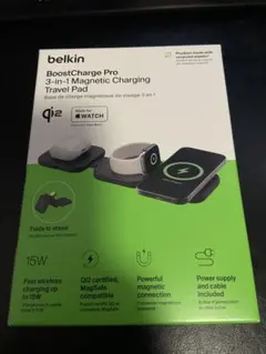 belkin BoostCharge Pro 3-in-1充電パッド新品未使用