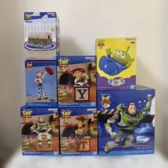 トイストーリー5 マスコット貯金箱 キャップ フィギュア セット 新品