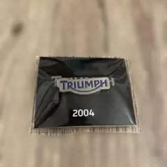 TRIUMPH 2004年製オリジナルピンバッジ