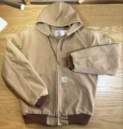 Carhartt アクティブジャケット キャメル M相当 ダック地