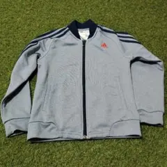 adidas グレー スウェットジャージ 3本ライン