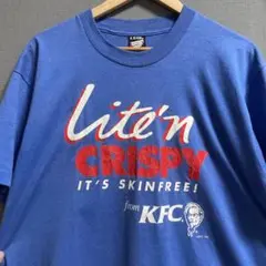 1991年 KFC公式　CRISPY CHIEKIN Tシャツ 企業T