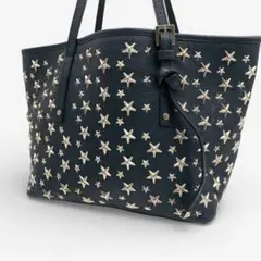 美品◎JIMMY CHOO ジミーチュウ レザー トートバッグ サシャSのサムネイル