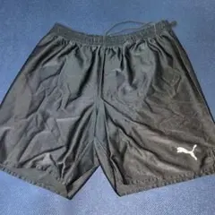 PUMA プーマ サッカーパンツ 黒 Lサイズ JASPO 練習着