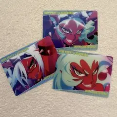 New PANTY&STOCKING パンスト キャラクターカード　3枚セット