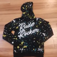 Rude Rock スプラッターパーカー 160