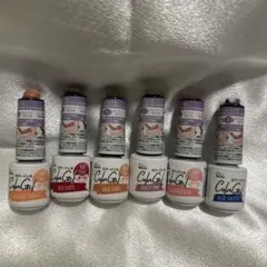 キャンドゥParkikoi カラージェル 6本セット 透け感 ハーフクリアE-1