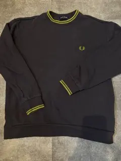 FRED PERRY ツインティップ クルーネック スウェット　Mのサムネイル