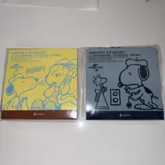 ニッセイ　スヌーピーノベルティ　ハンドタオル2枚
