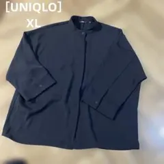 UNIQLO 七分袖シャツ　黒