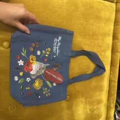 となりのトトロ 刺繍 トートバッグ デニムのサムネイル