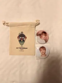 TXT ACT:TOMORROW DIY KEYCHARM PPULBATU巾着