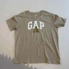 GAP クマプリント Tシャツ M カーキ