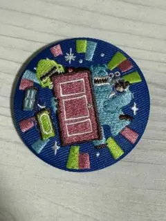 ディズニー刺繍缶バッジ モンスターズ・インク