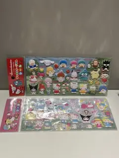 サンリオ　キャラクターずかんシール 2枚セット