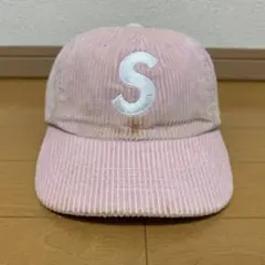 Supreme Corduroy S Logo 6-Panel ピンク 23aw