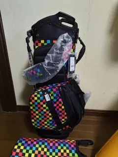 ゴルフヤックパック正規品カラフルゼブラキャディバッグ 未使用 - メルカリ