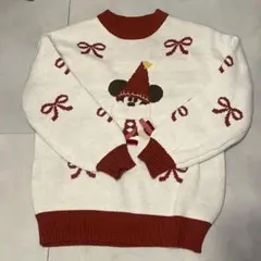リルリンリンクリスマスデザインセーター レディースワンサイズ