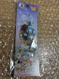 雪だるまミッキー　信州　りんご　ストラップ