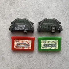 美品　ポケットモンスター　ファイアレッド　リーフグリーン　ワイヤレスアダプタ付き