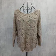 リボン付きニット