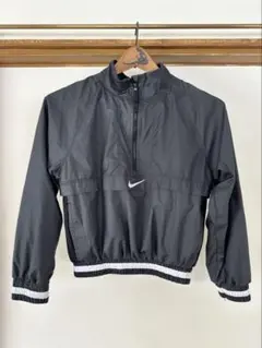 Nike ハーフジップ ナイロンジャケット ブラック