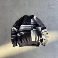 90s ALAN DELON デザイン コットンニット L