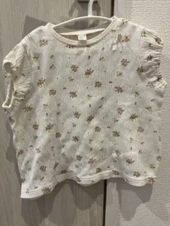 après les cours 花柄 Tシャツ 90