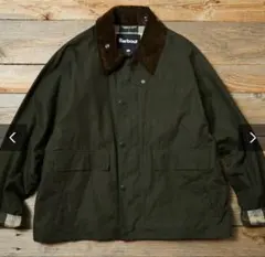 バブアー フリークスストア別注 ボロウデイル サイズ38 オリーブ