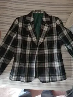 ‼️昭和レトロ　パニヨン チェック柄ジャケット