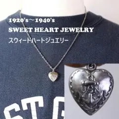 40s　スウィートハートジュエリー　WW2　大戦　ミリタリー　NAVY　USN