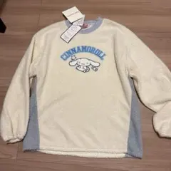 CINNAMOROLL フリース トレーナー クリーム/ブルーのサムネイル