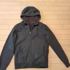 【値下げ】UNIQLO カーキ パーカー S