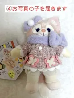 【お顔厳選】シークレットオブスノーウィーデイ　　　リーナベル　ぬいぐるみバッジ